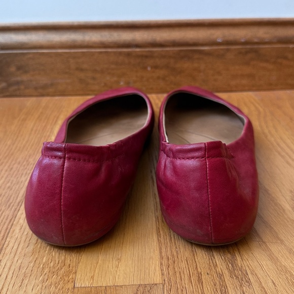 Dansko Mollie Leather Ballerina Flats Garnet Red EU 42 US 11.5-12 - Picture 4 of 10
